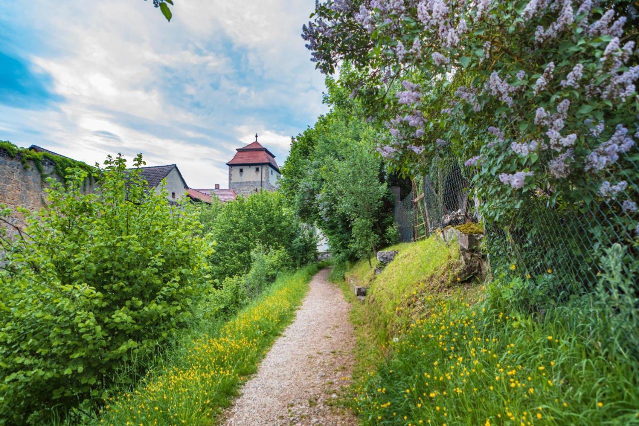 Fraenkische Landherberge, Hotel Garni Sesslach Buitenkant foto