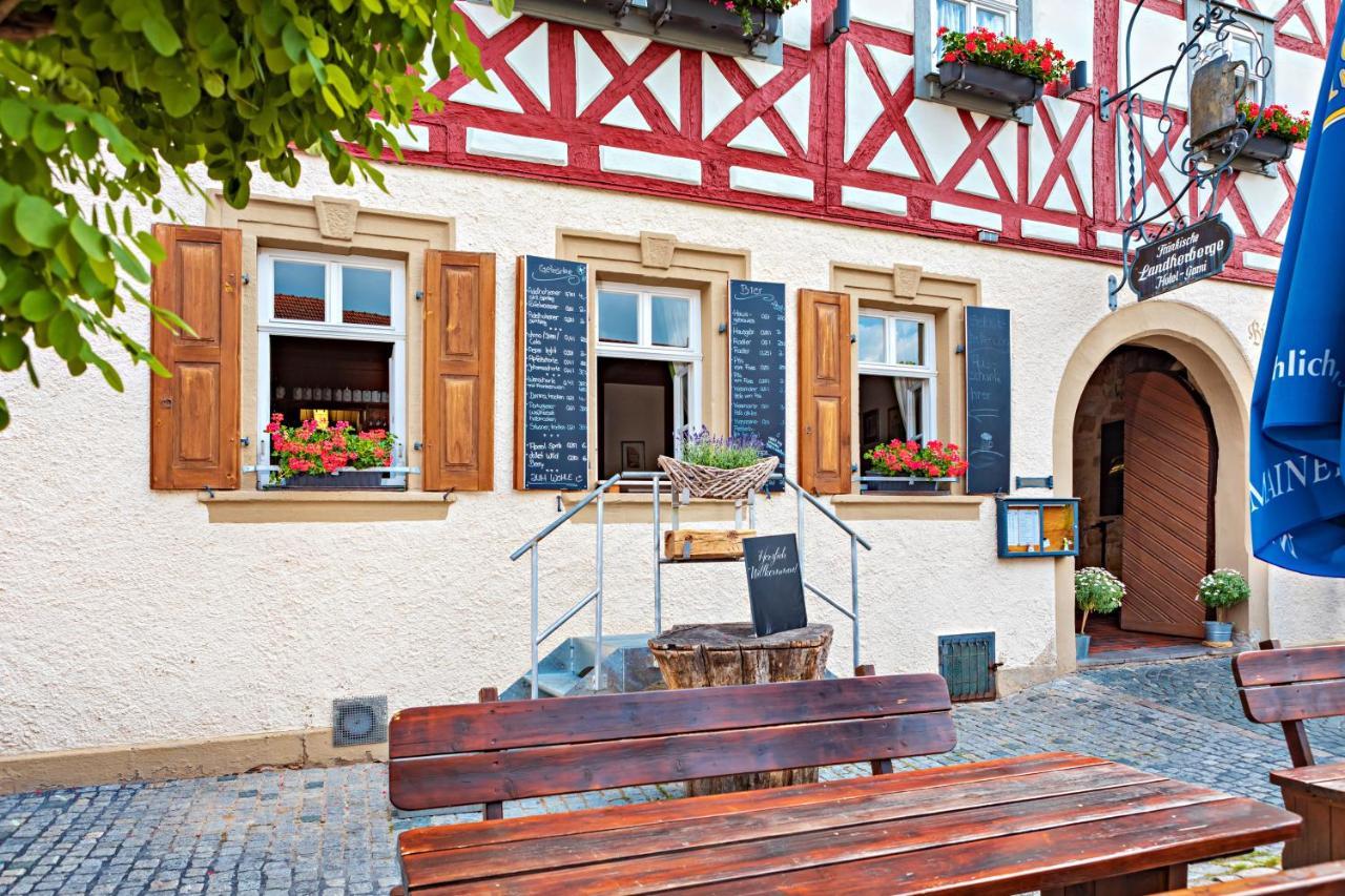 Fraenkische Landherberge, Hotel Garni Sesslach Buitenkant foto